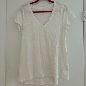 Lilly White Etta Top, M
